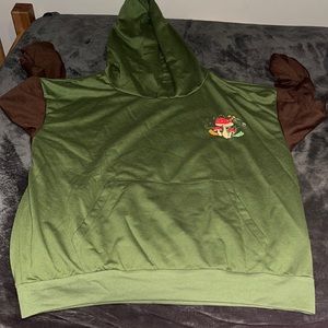 Romwe Hoodie with mushrooms